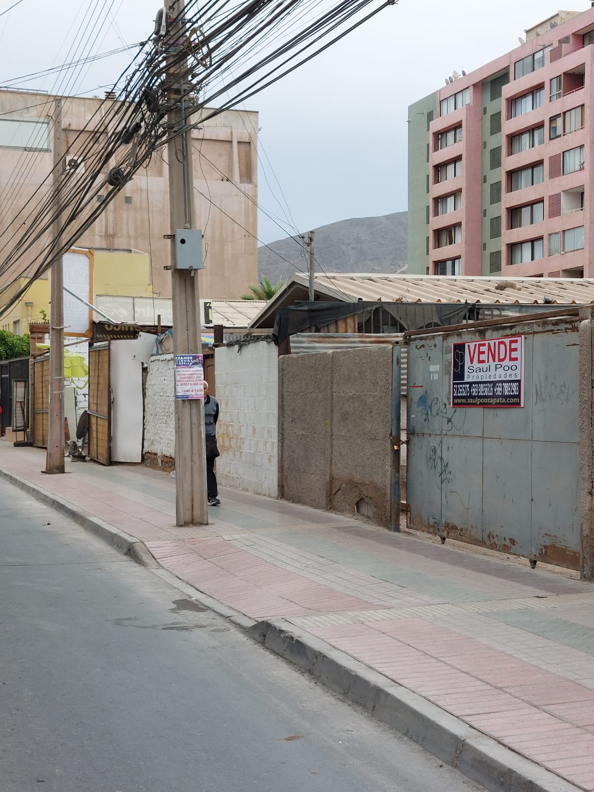 TERRENO CENTRAL CALLE VALLEJO - FRENTE ACHS.-