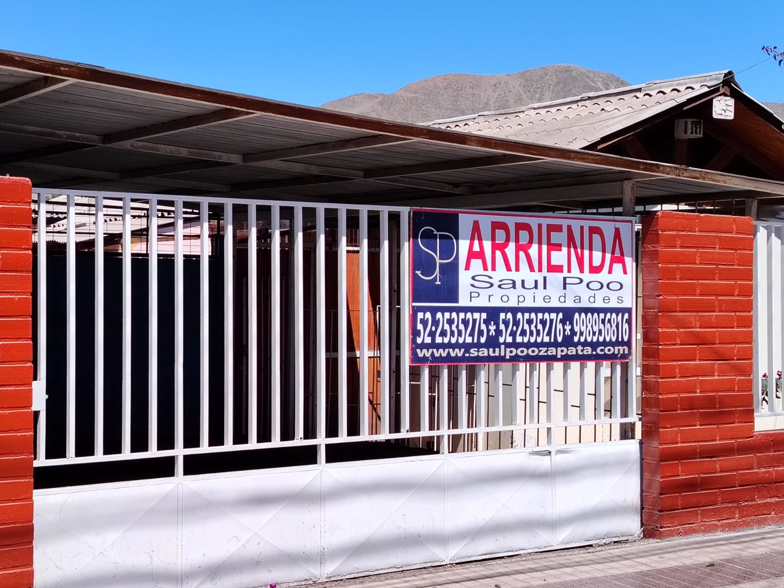 CASA CALLE LOS CARRERA 168