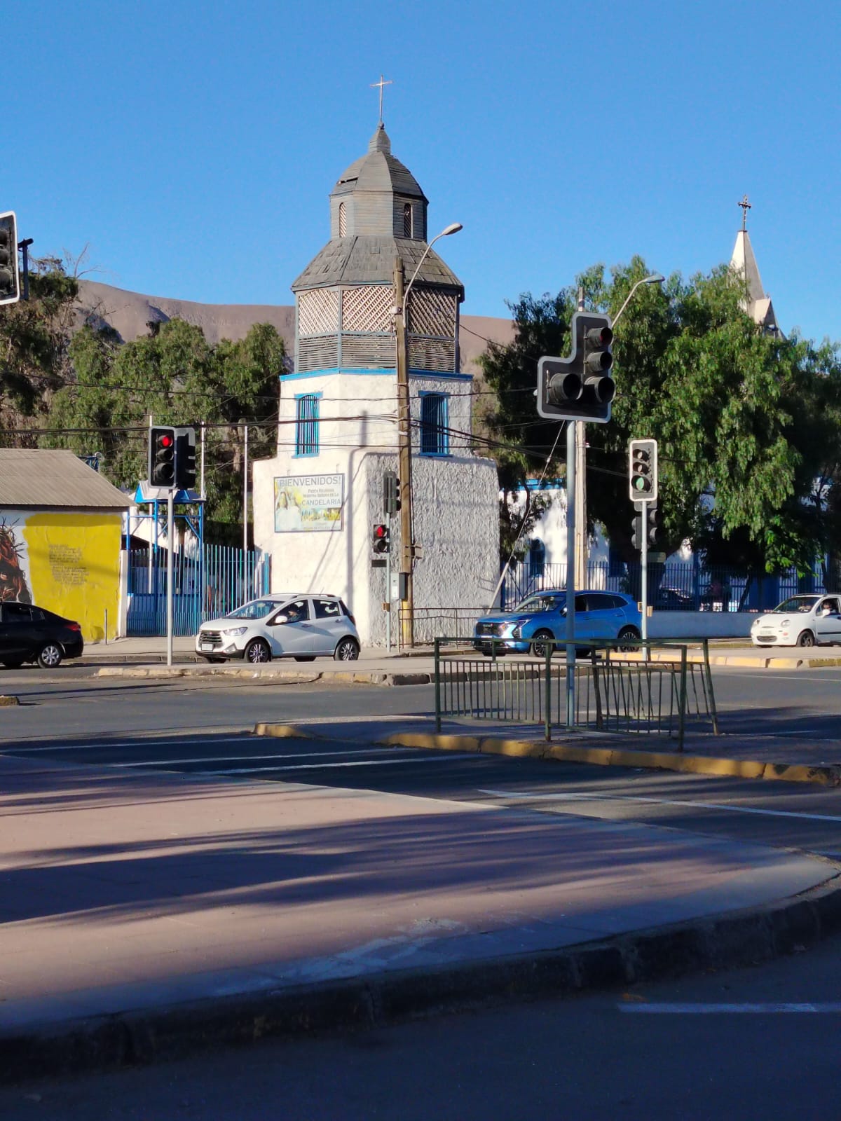 TERRENO ESQUINA CON GALPON_FRENTE IGLESIA LA CANDELARIA