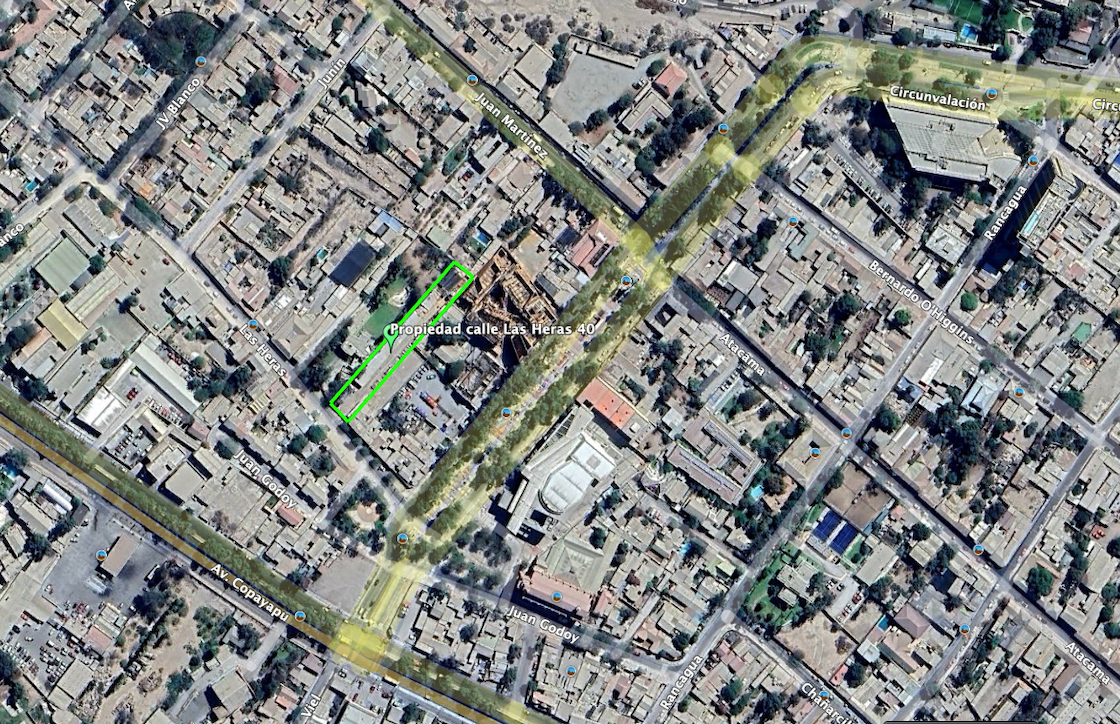 GRAN TERRENO CALLE LAS HERAS